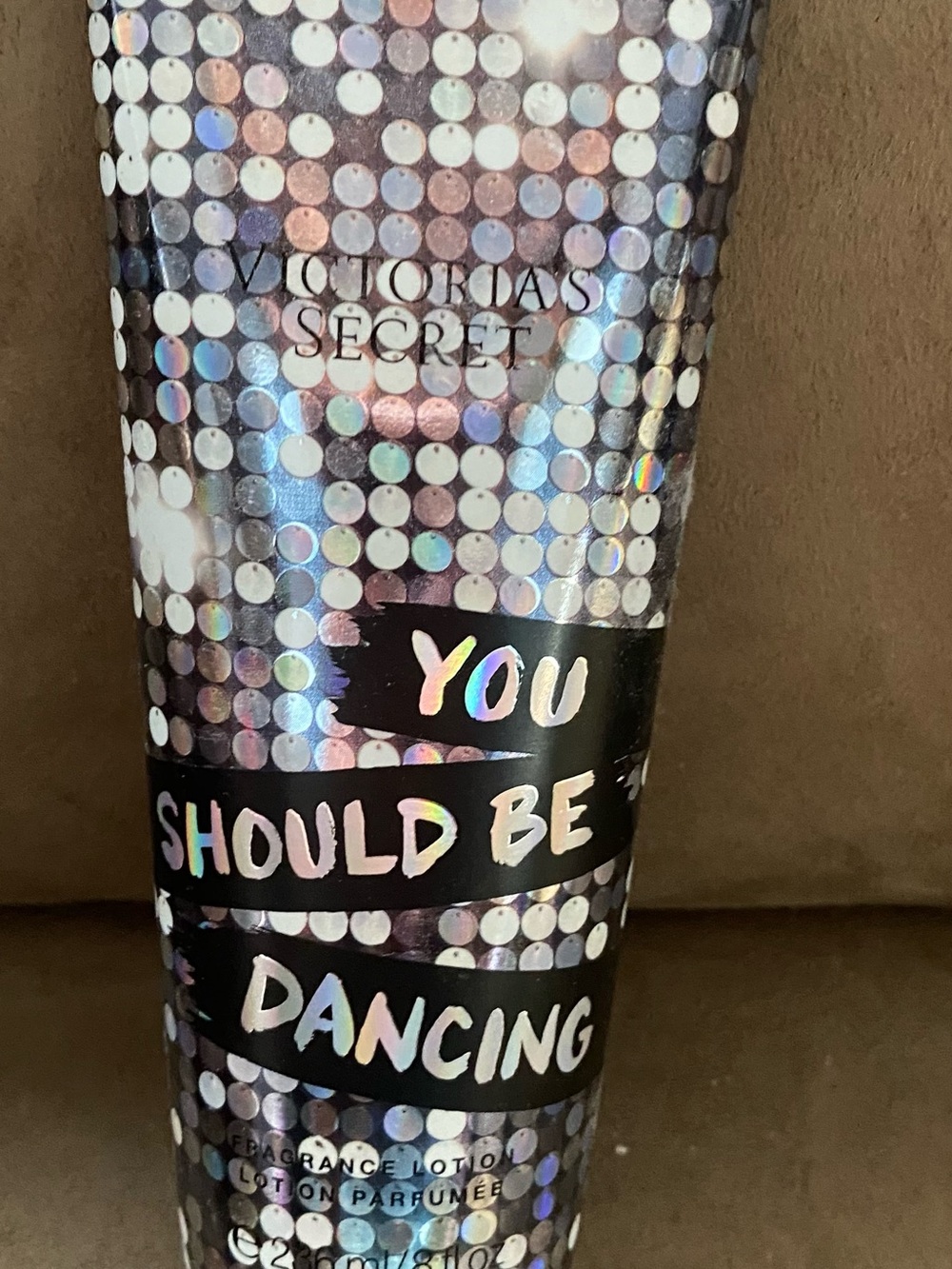 Victoria's Secret Holographic Silver Party Fragrance Lotion